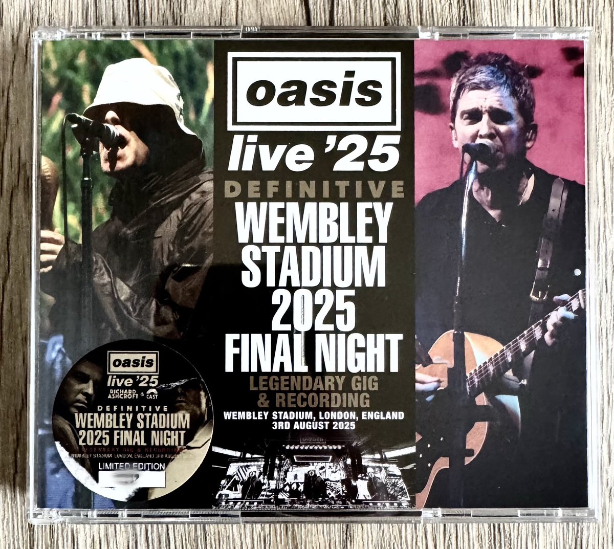 お値下げOASIS Live 25 WEMBLEY NIGHT FOREVER OASIS / WEMBLEY NIGHTS FOREVER 限定版(4CD + 6CDR BOX) - RECXROCK