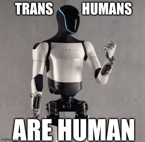 GC_Leftist's tweet photo. Let's see how the trans activists like it when the fucking clankers come for their rights...

#trans #transgender #gender #nonbinary #gendercritical #genderatheist #istandwithjkrowling #terf #detrans #conservative #centrist #conservativememes #conservativewomen #conservatives https://t.co/LBcaBFjuFx