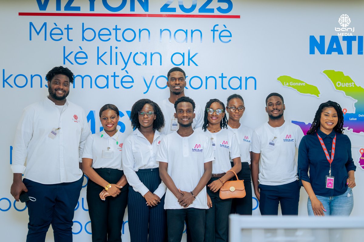 Le jeudi 21 août, j’ai eu le privilège d’accompagner nos stagiaires du MEDUF dans une visite immersive chez BRANA, une entreprise qui approche ses 50 ans d’existence et qui reste une référence incontournable dans le paysage économique haïtien.

Pour moi, il était essentiel que