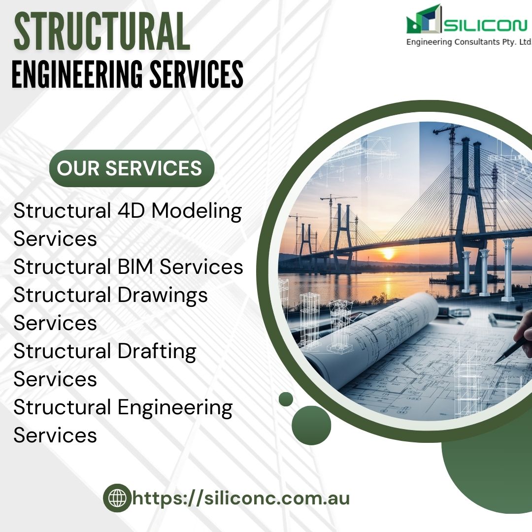 Siliconcaus's tweet image. Silicon Engineering Consultants Pty Ltd provides Structural Engineering Services in Brisbane, Australia, to support the development of strong, safe, and reliable structures for different types of projects.
Visit us:
siliconc.com.au/structural-ser…

#Structural4DModelingServices