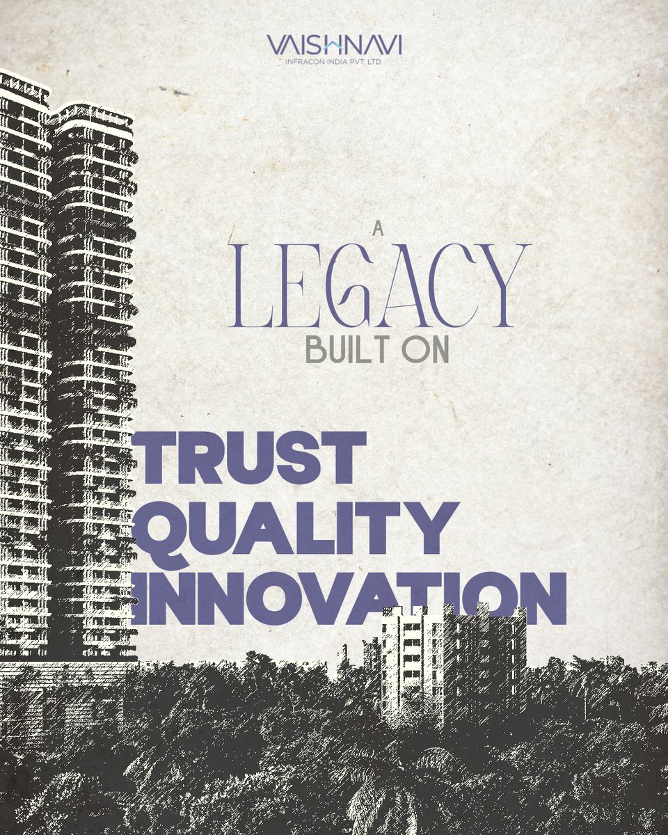 viiplhyd's tweet photo. Building Landmarks. Defining Skylines.
For over 2 decades, Vaishnavi Infracon has shaped Hyderabad with 45+ iconic projects a legacy of trust, quality, and innovation.

The journey continues, with our next masterpiece in modern living on the way. Stay tuned.
.
#VaishnaviInfracon https://t.co/XAca1HiX3n