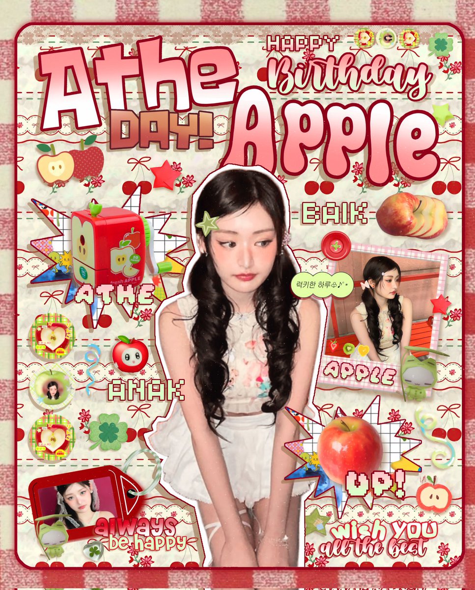 ㅤ
It’s Athe Apple Day! 🍎🎉
#AtheAppleUp 

Celebrating Athe’s (<a href="/rrefithea/">athe 🍎</a>) birthday, someone wants to spread some happiness. 

Check the T&amp;C down below.
t. layout #zonaba #zonauang 
ㅤ