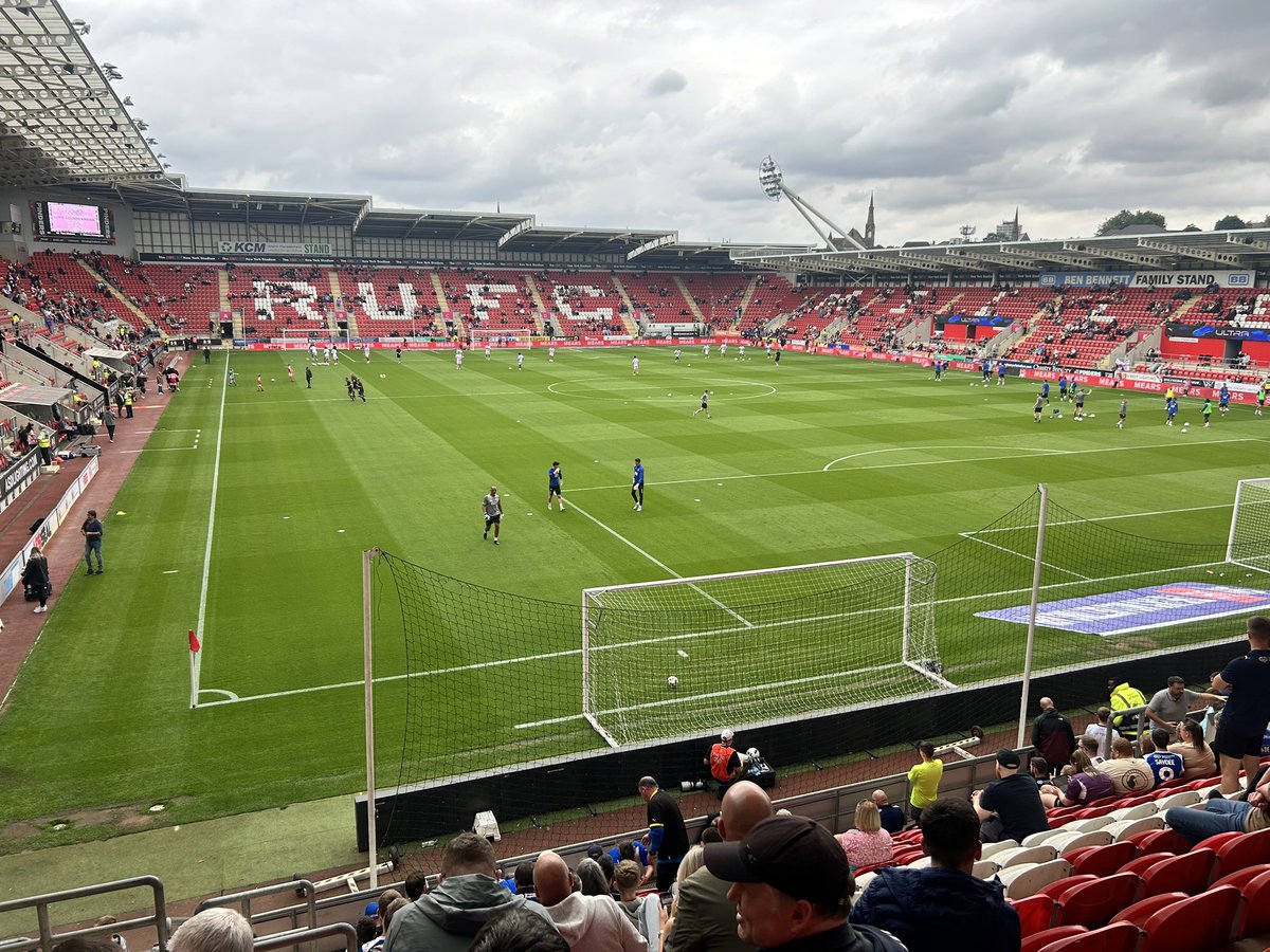 Up The Tics 
<a href="/LaticsOfficial/">Wigan Athletic</a> 🔵⚪️💪🏻 #wafc