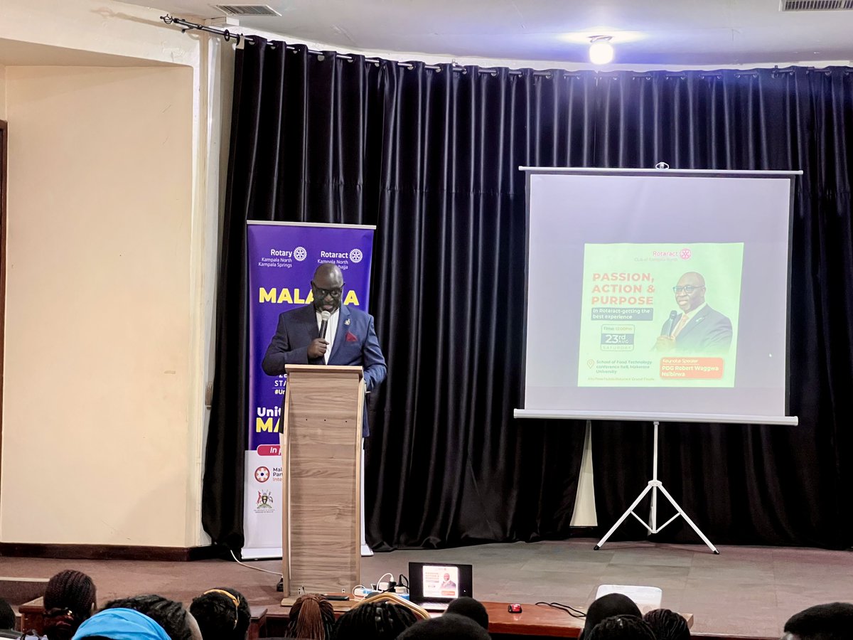 kanosug's tweet image. Step up and make your voice heard!

 You can't build influence from the sidelines. Take action, share your ideas, and lead the way! - Owek. @BobNsibirwa 
#ItsTimeToJoinRotaract