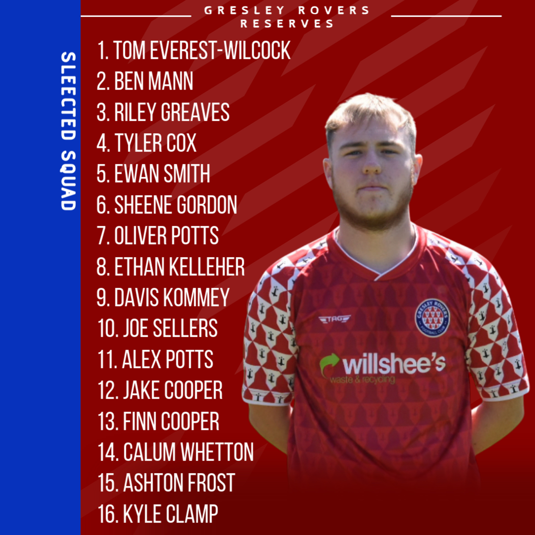 Gresley Rovers FC Academy (@gresleyacademy) on Twitter photo Here is the selected squad that our reserves take to face <a href="/SunnyhillFc/">FC SunnyHill</a> this afternoon.
The line up will be out at 2pm! Here is the selected squad that our reserves take to face <a href="/SunnyhillFc/">FC SunnyHill</a> this afternoon.
The line up will be out at 2pm!