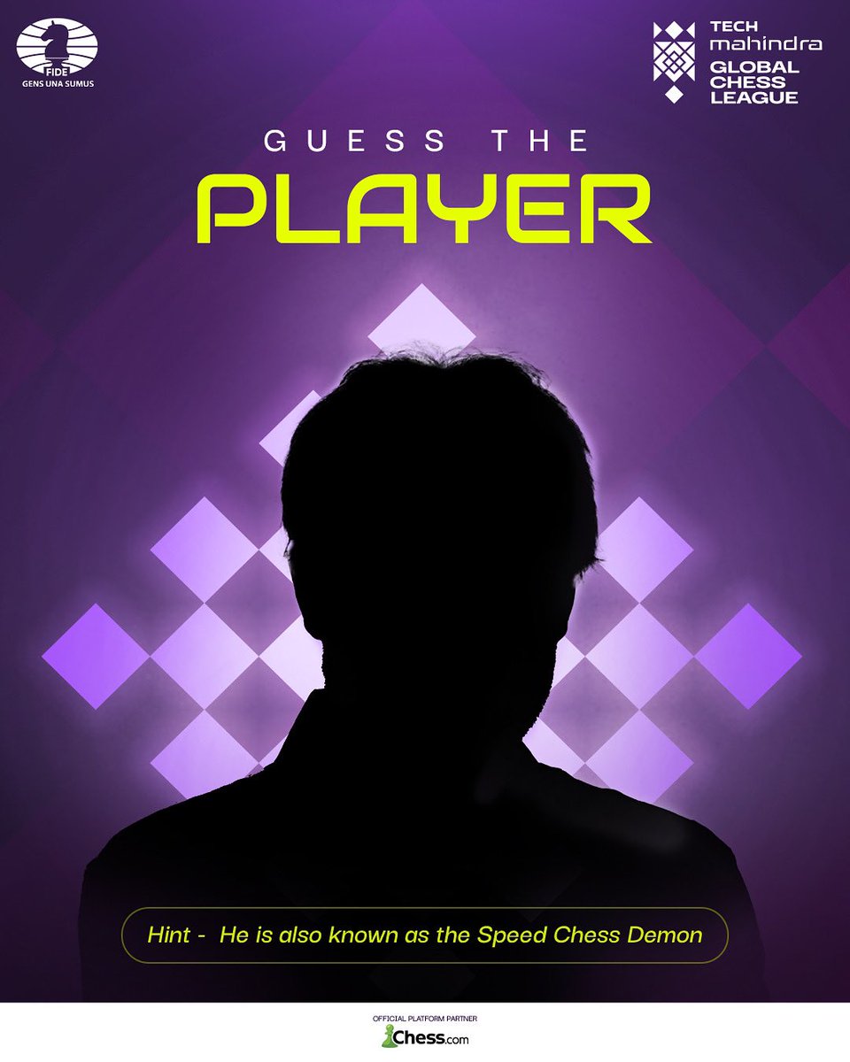 GCLlive's tweet image. Bullet on the board, banter on the mic  🤫 

Guess the player down below 👇 

#MegaMove #TechMGCL
