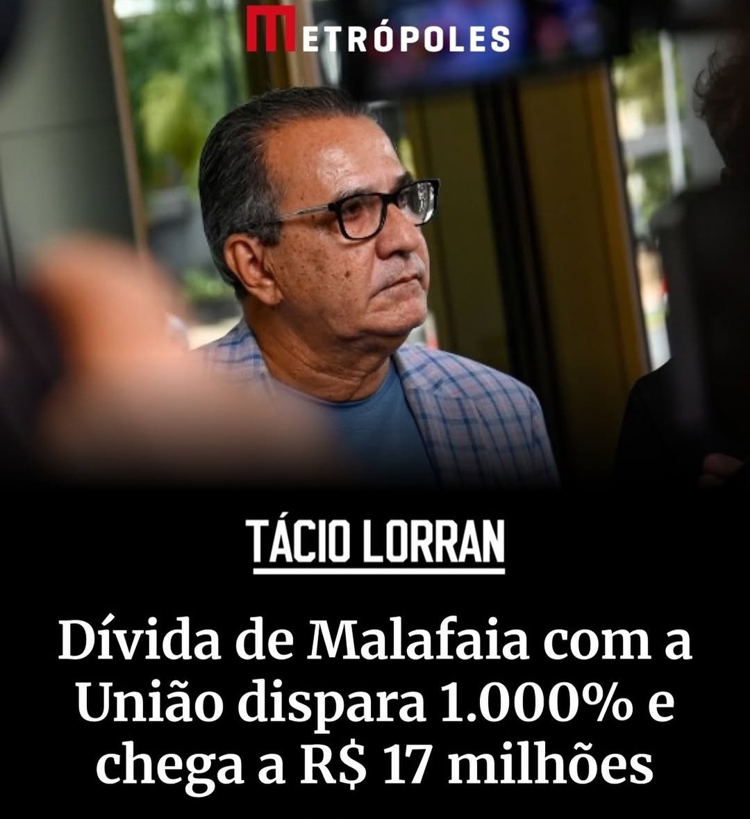 R$ 16,983 milhões são dívidas da editora dele. Isso prova que a extrema direita não lê.
