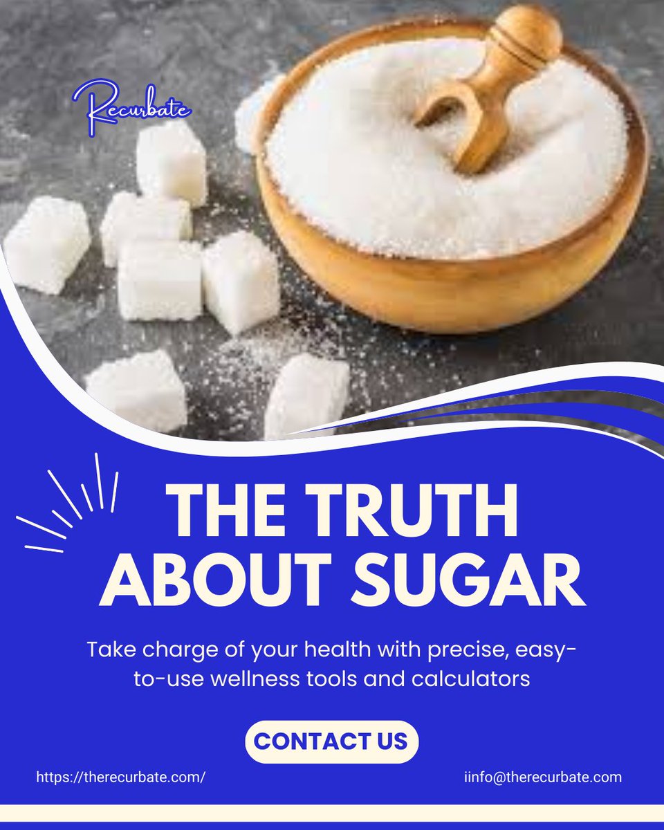 rubmapsofficial's tweet photo. The Truth About Sugar and Its Impact on Your Body | The Recurbate
At The Recurbate, we go beyond the surface to reveal the truth about sugar and how it silently affects your body and long-term health.
#TheRecurbate #SugarAndHealth #HealthyLiving #WellnessTips #DiabetesPrevention https://t.co/wgGjITUQKi