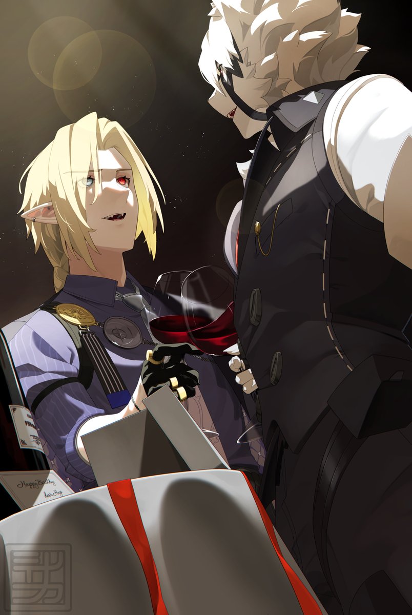 ヒューゴ&amp;ライカン
#ゼンゼロ #zzzero #Hugo #Lycaon #fanart