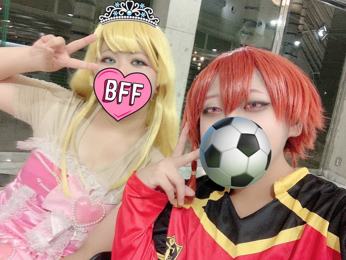 離脱✨
🟦⛓️併せ楽しかった〜！
明日はリネで併せしてます！
姫と離脱写真<a href="/Akatuki_0224/">暁月🥃𝐧𝐞𝐱𝐭❥【】</a> 
#きらこす
#きらこす夏
