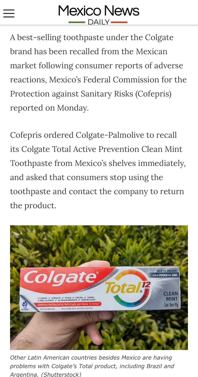 NewTabaki's tweet photo. Cavity? No chance.
Germs? Not today.
Confidence? Always.
#ColgateTotalRecall https://t.co/6ibWnW8DCx