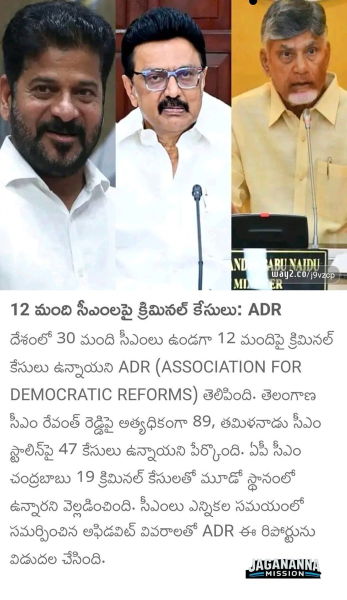 KBhargavsai3's tweet image. వైఎస్ జగన్మోహన్ రెడ్డి గారిపై క్రిమినల్ కేసులు ఉన్నాయి అని..!

జగన్మోహన్ రెడ్డి క్రిమినల్ అని మాట్లాడే చవటలకి , సన్నాసులకి ఈ పోస్ట్ అంకితం...!!

#CBNFailedCM
#TDPJSPGoons
#APisNotinSafeHands
#SaveAPFromTDP
#IdhiMunchePrabhutvam
#JaganannaMission