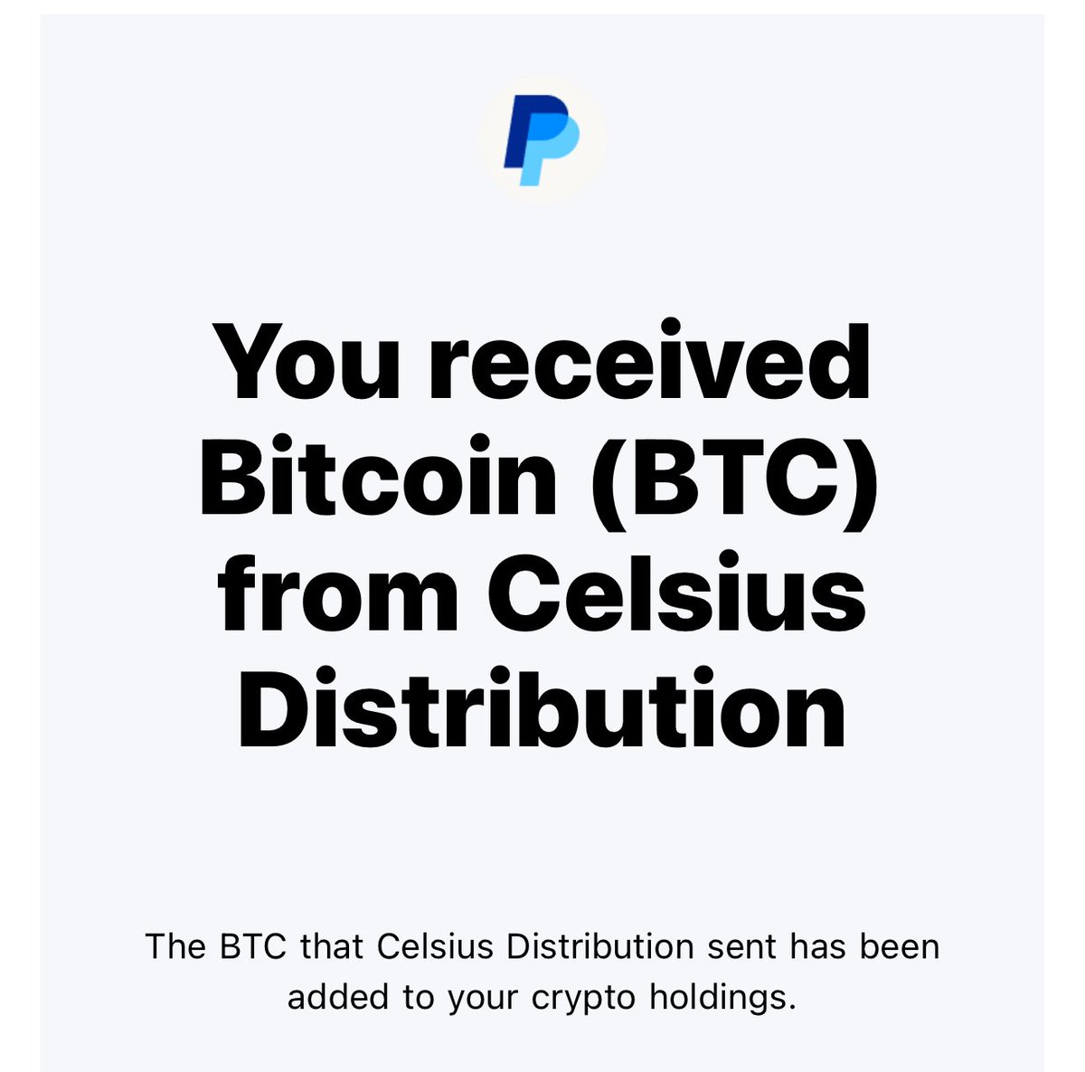 To all the <a href="/CelsiusNetwork/">Celsius</a> victims. This most recent distribution was legit