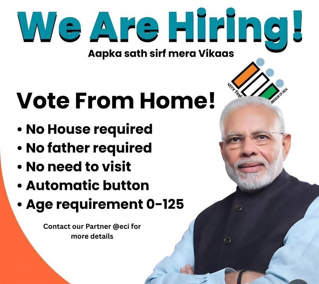 Modi’s New Employment Opportunity!