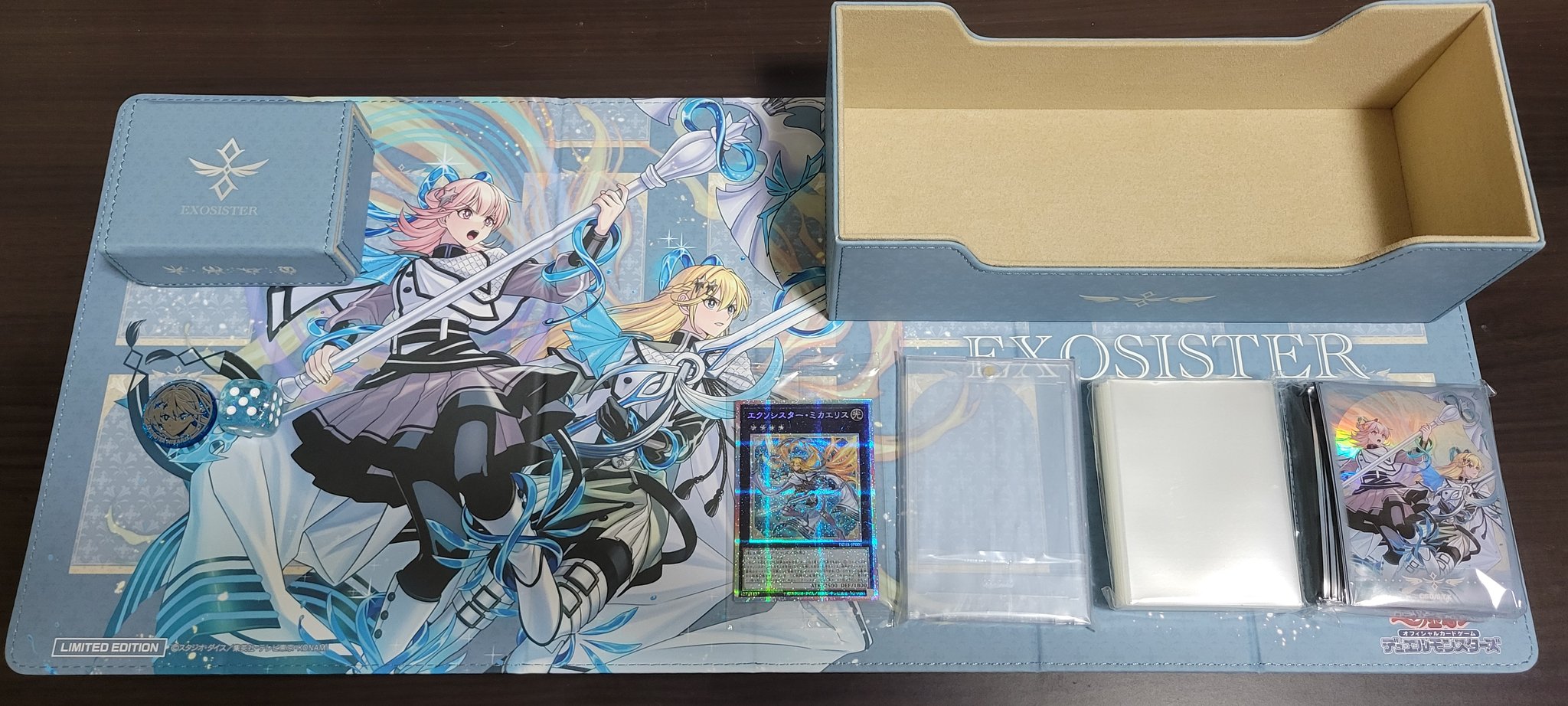 エクソシスターデッキ&プレイマット&スリーブ（45枚）　セット エクソシスター プレイマット」の激安通販 | magi