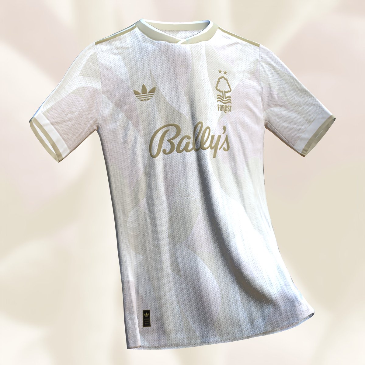 Nottingham forest third kit concept 🤍💛❤️