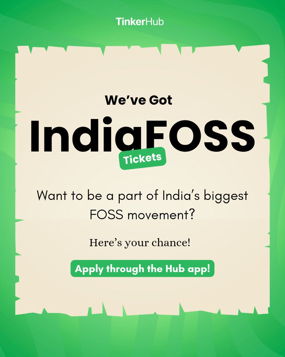 TinkerHub tweet media