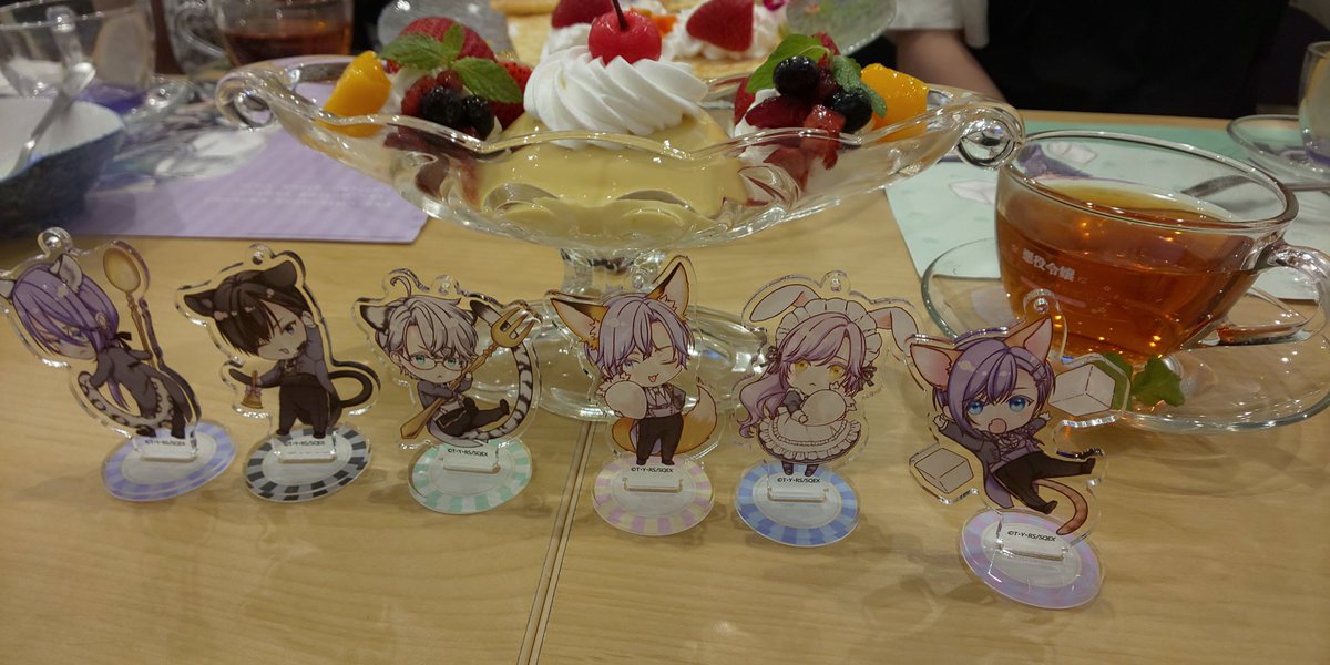 それから、チーム溺愛ルートで、溺愛ルートカフェに行きました！全員