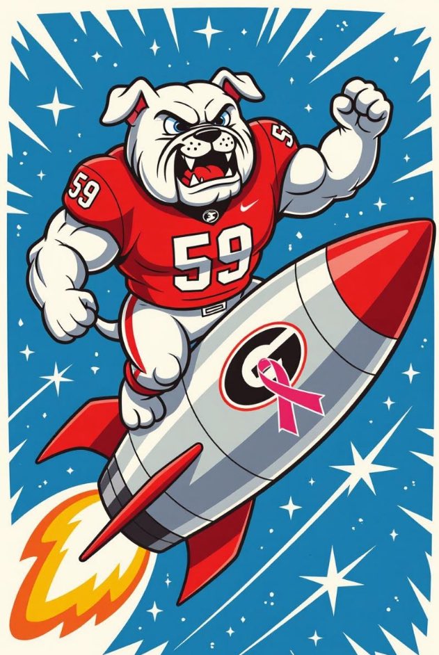 Bulldogs Battling Breast Cancer🐶🎗💖 tweet media