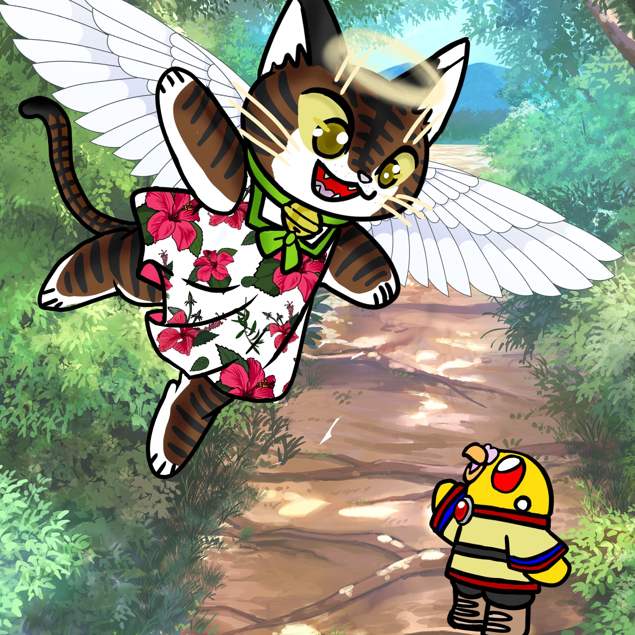 猫山様♡ リラックマと過ごす夏(•㉨•)♡
