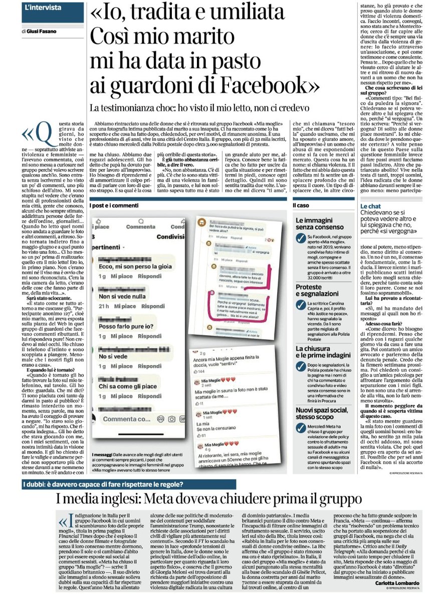 Poi ci lamentiamo dei ragazzi. Adulti che fanno schifo. Ai quali andrebbe tolto tutto. Donne mercificate a loro insaputa da mostri in casa.