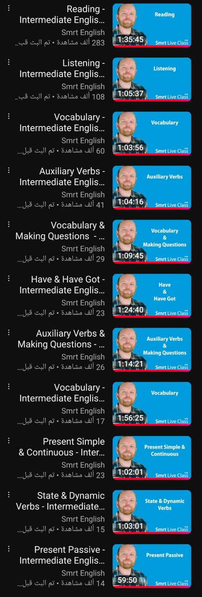 والله يا جماعة لقيت قناة علي اليوتوب تعلم الأطفال والكبار اللغة الإنجليزية عن طريق اللعب بدون ملل 

الرابط 👇