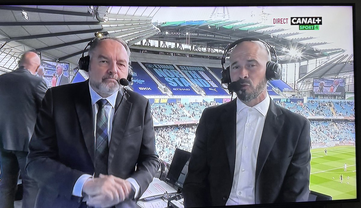 landlord83's tweet image. Quel plaisir de revoir #StephaneGuy sur les antennes de @canalplus @cplussportafr 😍 #PremierLeague #MCITOT