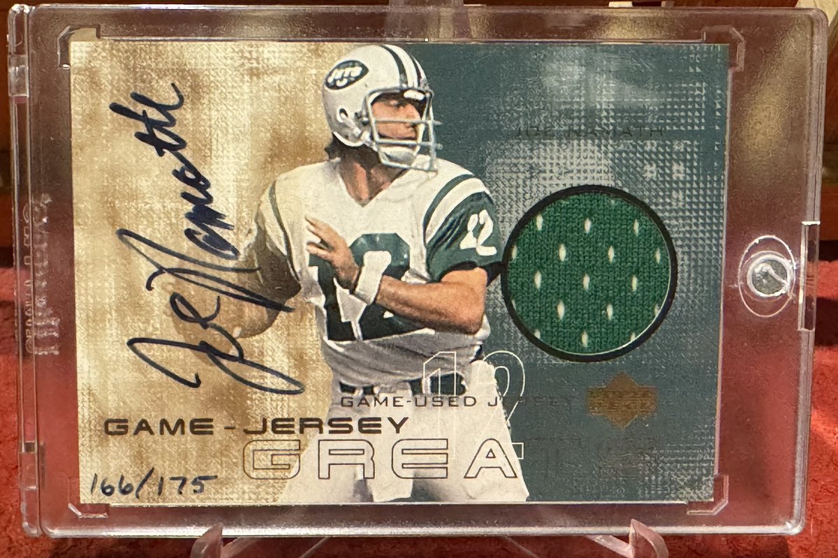 kooljazz1966 (@kooljazz1966) on Twitter photo From my personal vault:
<a href="/UpperDeckSports/">Upper Deck</a> pioneered the trend of cutting up game-worn jerseys to create highly sought-after "relic" trading cards. In the mid-1990s, they began inserting swatches of authentic game-used material into their trading cards, bringing collectors From my personal vault:
<a href="/UpperDeckSports/">Upper Deck</a> pioneered the trend of cutting up game-worn jerseys to create highly sought-after "relic" trading cards. In the mid-1990s, they began inserting swatches of authentic game-used material into their trading cards, bringing collectors