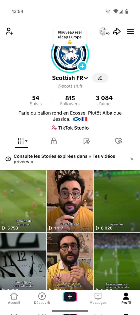 Petit rappel qu'on a lancé notre contenu sur Instagram et TikTok donc n'hésitez pas à nous rejoindre ! (on publie aussi en Youtube Shorts)
