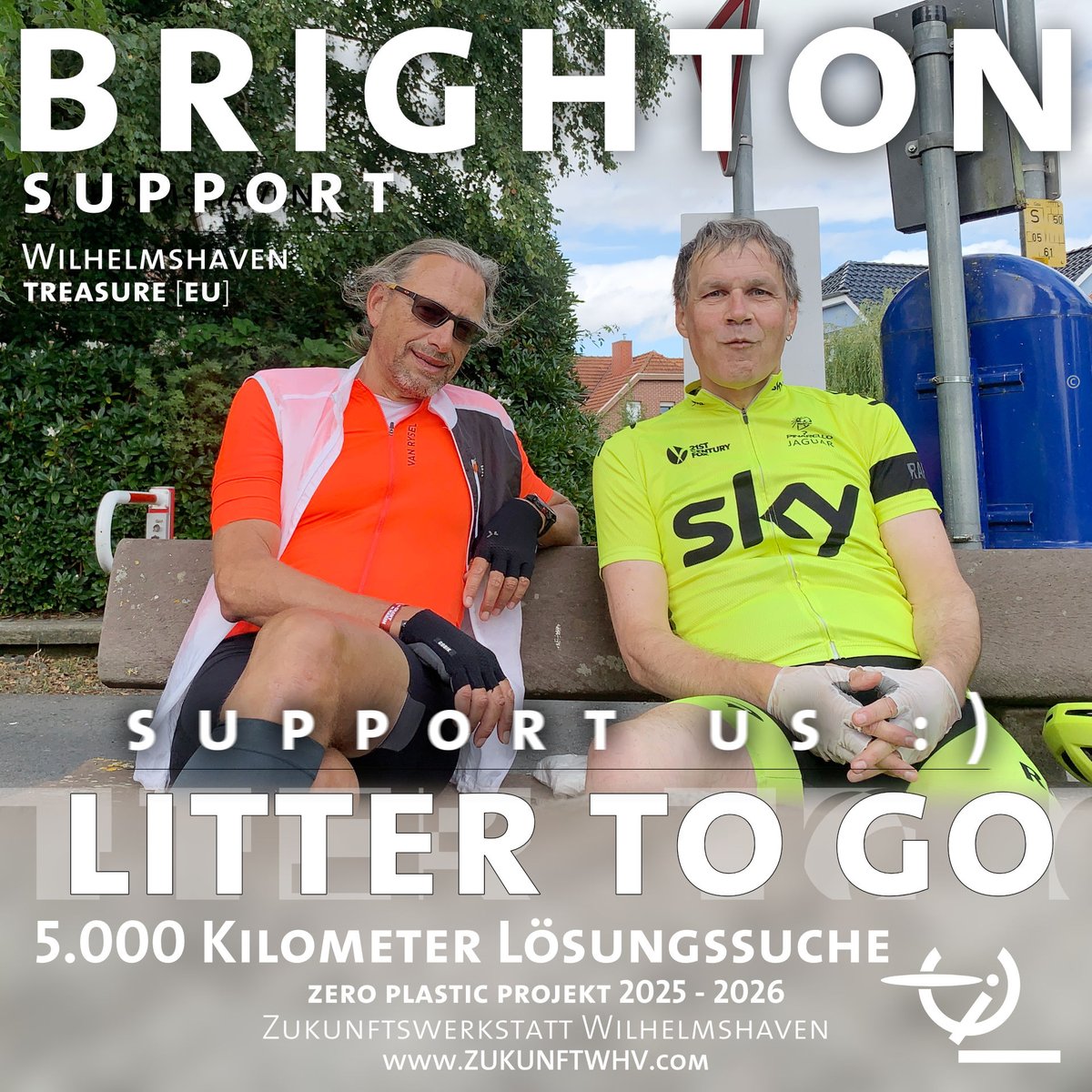 LITTER TO GO | Brighton
Unterstütze uns: 
tinyurl.com/2y7vpw9j

Unterstützung aus Brighton. 

Werde Teil der Lösung:
tinyurl.com/278ns96r

zukunftwhv.com 
#zukunftwhv
<a href="/zukunftwhv/">Zukunftwerkstatt Wilhelmshaven</a>
#littertogo
@ittertogo