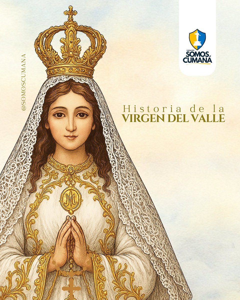 #VirgenDelValle 🙏🌊 • La devoción a la Virgen del Valle es una de las más antiguas de América. Su historia se remonta al siglo XVI, cuando una imagen de la “Virgen Purísima” o Inmaculada Concepción fue traída desde España a Nueva Cádiz, en la isla de Cubagua.