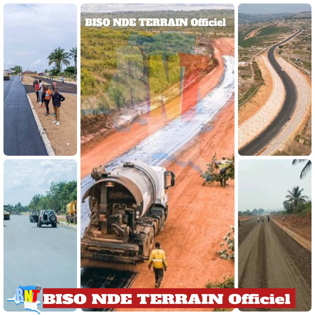 𝐅𝐀𝐕𝐄𝐔𝐑 𝐃𝐀𝐕𝐈𝐃 𝐍𝐃𝐀𝐍𝐃𝐀 𝐅𝐃𝐍 (@davidndanda2) on Twitter photo #RDC / Infrastructures
Les résultats palpables qui marquent les empreintes du régime <a href="/fatshi13/">Félix A. Tshisekedi</a> , les rocades de <a href="/KinshasaITP/">Kinshasa • Infrastructures et Travaux Publics</a>, la route KALAMBA- MBUJI au Grand @KASAÏ , la route nationale MBUJI MAYI- MWENE DITU- KANYIMA - NGUBA au LUALABA ansi que la route de NKAMBA.
Les #RDC / Infrastructures
Les résultats palpables qui marquent les empreintes du régime <a href="/fatshi13/">Félix A. Tshisekedi</a> , les rocades de <a href="/KinshasaITP/">Kinshasa • Infrastructures et Travaux Publics</a>, la route KALAMBA- MBUJI au Grand @KASAÏ , la route nationale MBUJI MAYI- MWENE DITU- KANYIMA - NGUBA au LUALABA ansi que la route de NKAMBA.
Les