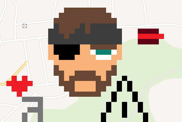 Ankara'da Big Boss çiziyorum. (çizmeye çalışıyorum) #wplace