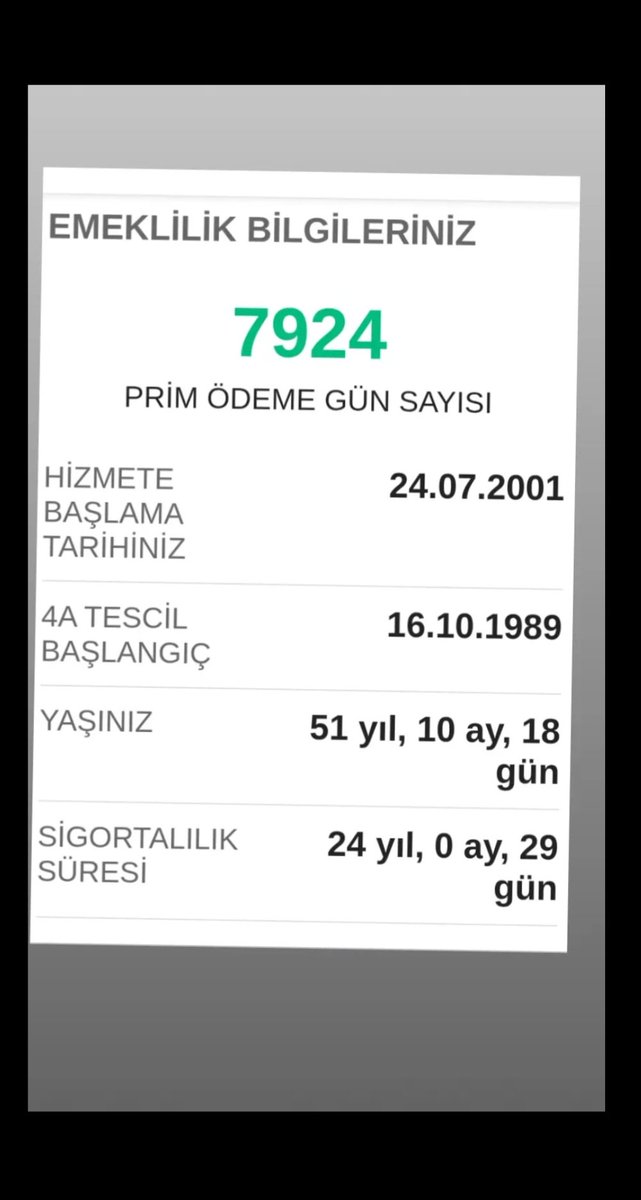 💎 NAZ 💎 (@ulupnaz24440) on Twitter photo Alın teriyle geçen bir ömrün karşılığı bu mu olmalı?
Biz hakkımızı istiyoruz, lütuf değil!
<a href="/RTErdogan/">Recep Tayyip Erdoğan</a>
<a href="/csgbakanligi/">T.C. Çalışma ve Sosyal Güvenlik Bakanlığı</a>
<a href="/Akparti/">AK Parti</a>
<a href="/isikhanvedat/">Prof. Dr. Vedat Işıkhan</a>
<a href="/MHP_Bilgi/">MHP</a>
<a href="/dbdevletbahceli/">Devlet Bahçeli</a>
<a href="/herkesicinCHP/">CHP 🇹🇷</a>
<a href="/eczozgurozel/">Özgür Özel</a>
<a href="/CHP_iletisim/">CHP İletişim</a>
<a href="/rprefahpartisi/">Yeniden Refah Partisi</a>
<a href="/suatkilic/">Suat KILIÇ</a>
Takvim Bekliyoruz
#StajyerÇırağaÇözümŞart Alın teriyle geçen bir ömrün karşılığı bu mu olmalı?
Biz hakkımızı istiyoruz, lütuf değil!
<a href="/RTErdogan/">Recep Tayyip Erdoğan</a>
<a href="/csgbakanligi/">T.C. Çalışma ve Sosyal Güvenlik Bakanlığı</a>
<a href="/Akparti/">AK Parti</a>
<a href="/isikhanvedat/">Prof. Dr. Vedat Işıkhan</a>
<a href="/MHP_Bilgi/">MHP</a>
<a href="/dbdevletbahceli/">Devlet Bahçeli</a>
<a href="/herkesicinCHP/">CHP 🇹🇷</a>
<a href="/eczozgurozel/">Özgür Özel</a>
<a href="/CHP_iletisim/">CHP İletişim</a>
<a href="/rprefahpartisi/">Yeniden Refah Partisi</a>
<a href="/suatkilic/">Suat KILIÇ</a>
Takvim Bekliyoruz
#StajyerÇırağaÇözümŞart