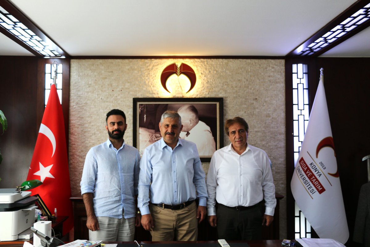Çok değerli Konya Gıda ve Tarım Üniversitesi Mütevelli Heyeti Başkanı Prof. Dr. Mehmet Kılıç ve Rektörü Sayın Prof. Dr. Erol Turan’ı ziyaret ederek, önümüzdeki süreçte gerçekleştirilecek projeler üzerine verimli bir görüşme yaptık. Kıymetli hocalarımızı Kerkük’e davet ederek,