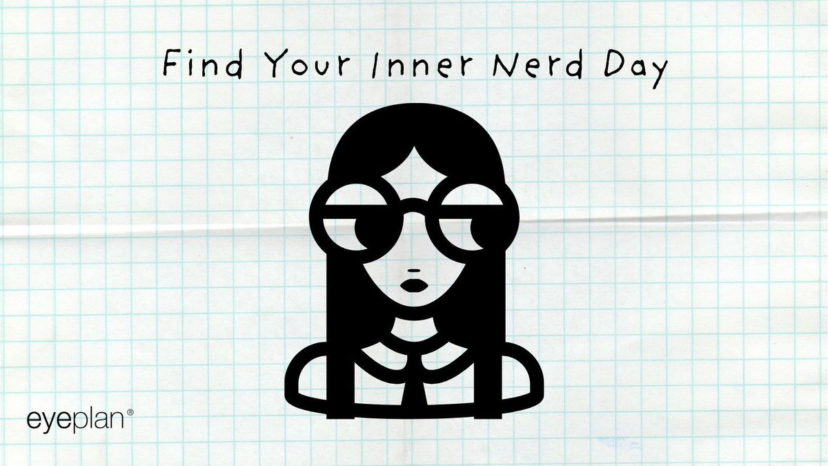 Eyeplan's tweet image. 🤓 It’s Find Your Inner Nerd Day! 💡 Marketing tip: let your optical passion show. Share fascinating eye facts, lens tech innovations or frame design trivia #NerdLife #GeekyVibes