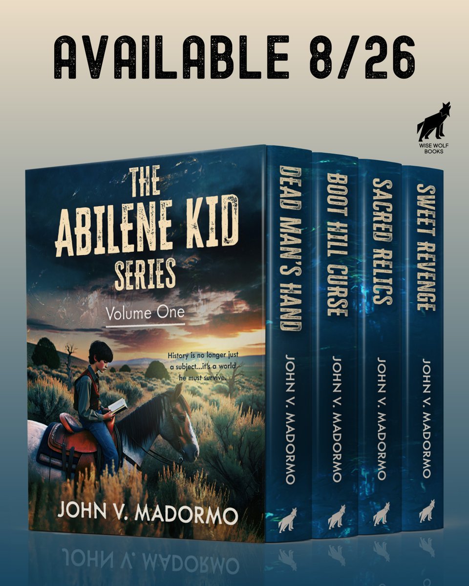 A BRAND-NEW BOX SET THIS TUESDAY!

Step into the saddle with Dominick Dalesandro and ride headlong into the dusty streets of 1888 Abilene, Kansas, in THE ABILENE KID SERIES: VOLUME ONE this Tuesday.

Grab your copy on Amazon: geni.us/r6A2oi

#johnvmadormo #theablienekid