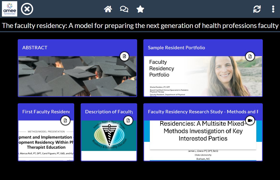 LTBePosters's tweet image. Interested in #FacultyDevelopment? You can find more than 30 ePosters on this topic in the #AMEE2025 showcase, including this one introducing the Faculty Residency model as a pathway to facilitate successful transition from clinician to academic faculty.