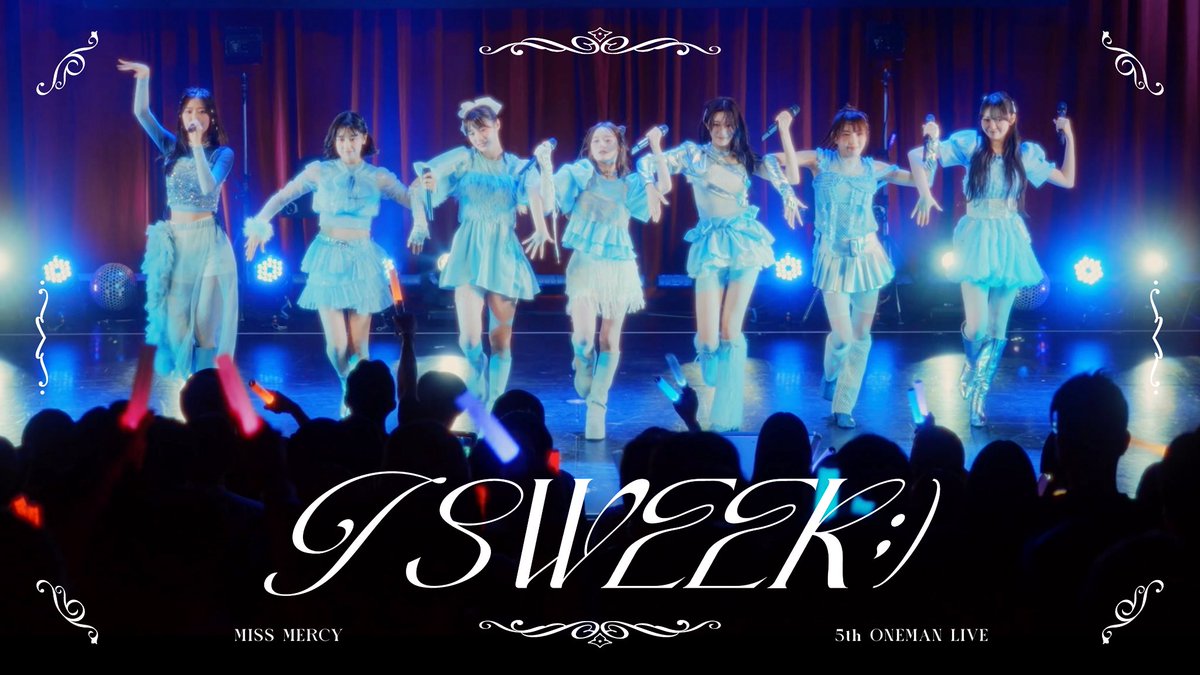 _missmercy_'s tweet photo. 【#YouTube 更新✨】
MIYU フィーチャー曲
「I SWEEK;)」Live Video🎥🍨🍒
5th ONEMAN LIVE"Will You Try MISS MERCY?"2部の「I SWEEK;)」の映像を公開🩷
フルは #MISSMERCY 公式YouTubeにて公開中✨
▷ https://t.co/xIBSaSy6nI
#マーシー #ミスマーシー
#ISWEEK;)
#ライブ映像 https://t.co/HTGkMJLw8i