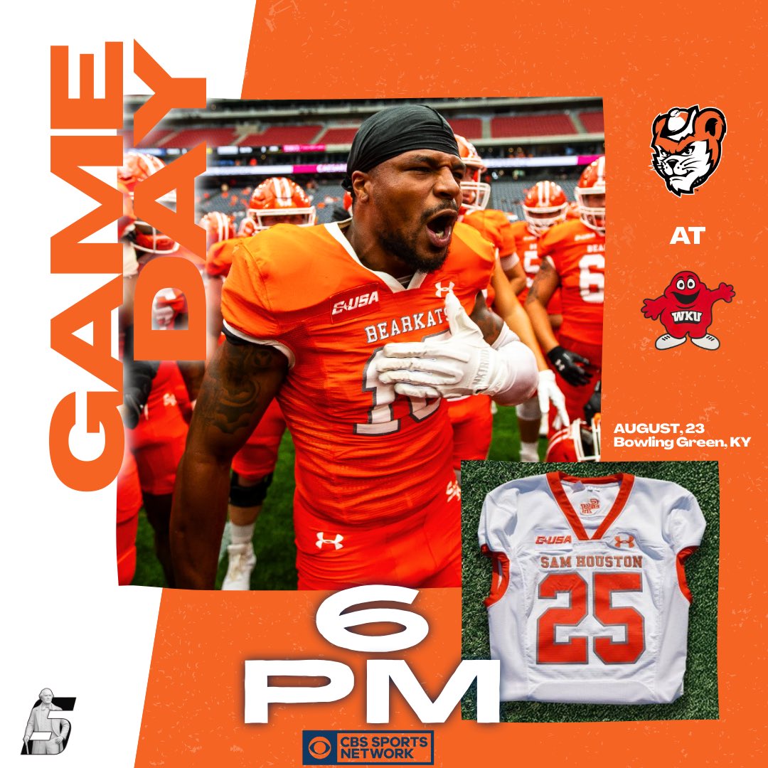 WAKE UP, BEARKAT NATION ☀️🐾 It’s GAME DAY!!! Time to lock in, rep the orange, and make some noise 🏈🔥 #EatEmUpKats