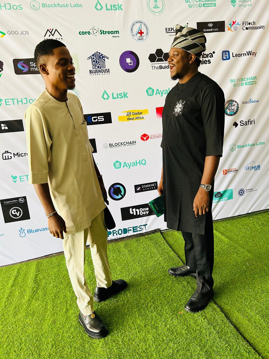 Bluevase is live at the <a href="/prodfest/">PRODFEST-Web3JosConference</a> by <a href="/blockfuselabs/">Blockfuse Labs</a>. 
A vibrant gathering of innovators, builders &amp; Web3 enthusiasts. We’re learning, connecting &amp; exploring how tech can empower communities.
 Shoutout to @scarfacedoteth, CEO &amp; Co-founder, for the amazing energy