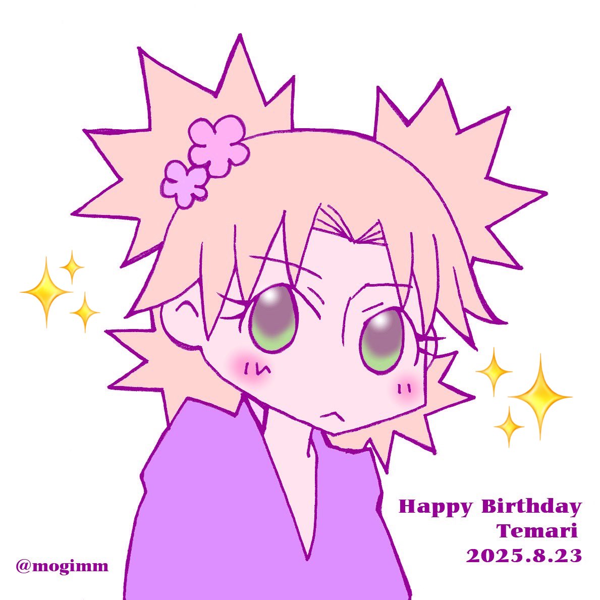 ㊗️テマリさん今年もお誕生日おめでとうございました✨✨