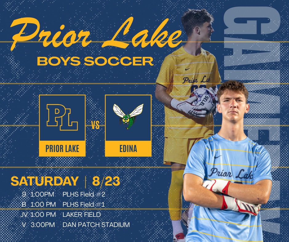 LAKERS vs #4 Edina. All levels in action at home this afternoon. #LakerPride
📷 Caty Mawing Photography