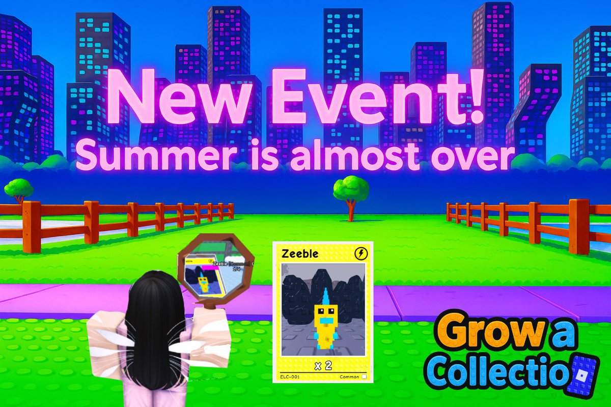 SauriStudios's tweet photo. 🎉New Update for Grow a Collection is here! 🎉
✨ New cards &amp; stands
🎯 Dare Event
💎 Unlockable pass with Auto-Sell https://t.co/E8kIhGPQlr https://t.co/JShth6zpwn