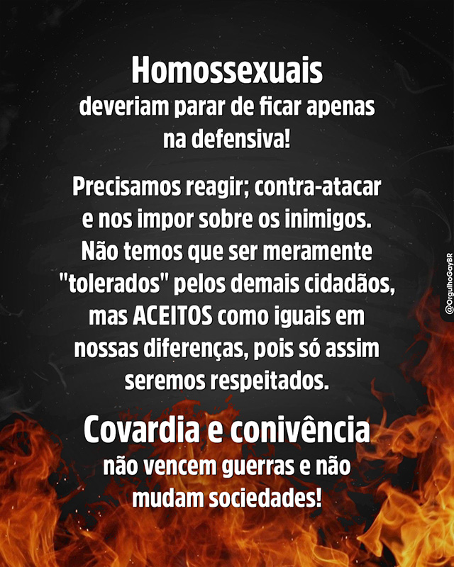 Orgulho Gay (@orgulhogaybr) on Twitter photo 