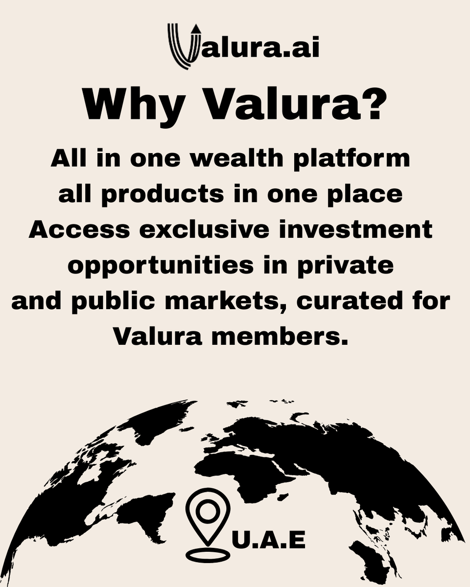23dixitmansi's tweet photo. 💭 Big or small, money dreams matter…
🏡 Home ✈️ Travel 🚗 Car 💼 Freedom
You don’t have to walk alone 🌈
🤝@valura.ai holds your hand &amp; guides you step by step.

👉 Start today: https://t.co/w1g1rSBNNu
#ValuraAI #FinancialFreedom #SmartFinance https://t.co/zBZGkiUdGT