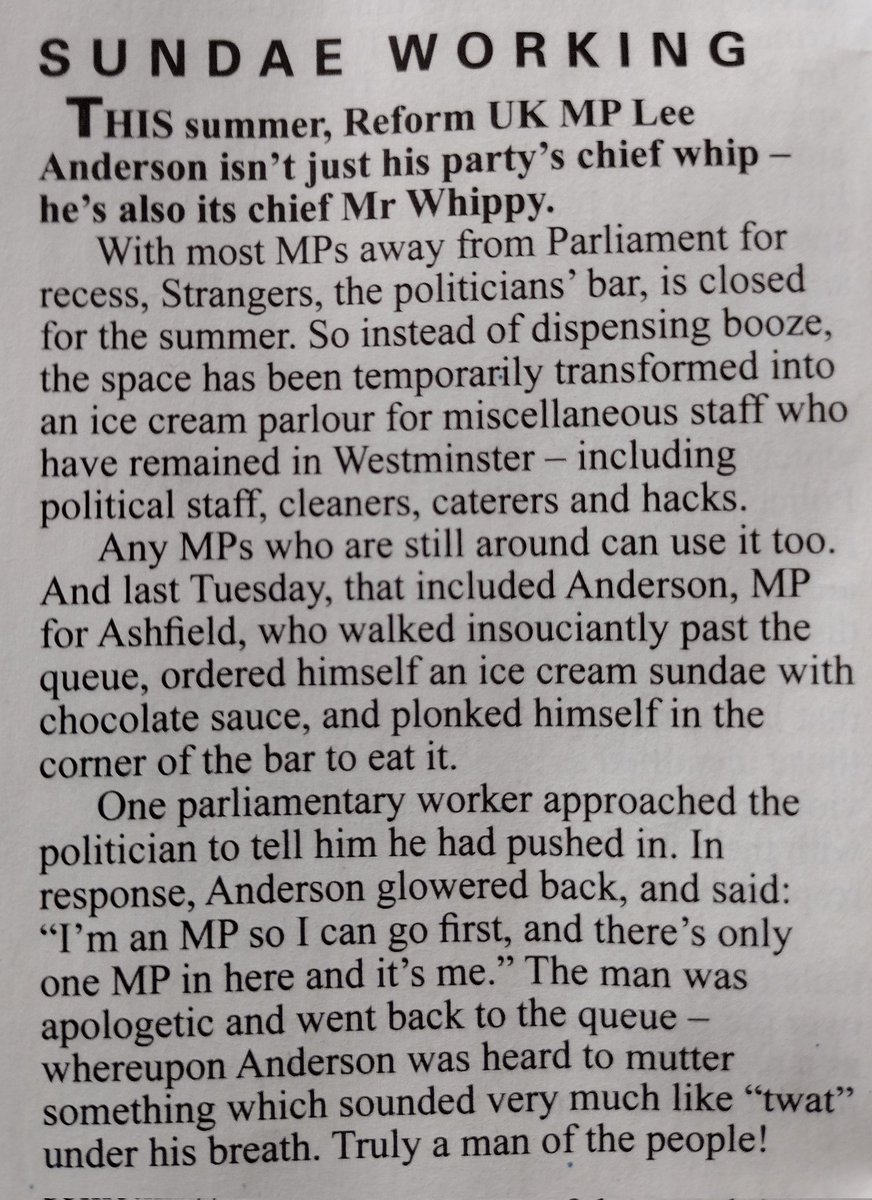 <a href="/reformparty_uk/">Reform UK</a> <a href="/LeeAndersonMP_/">Lee Anderson MP</a> Courtesy of Private Eye.