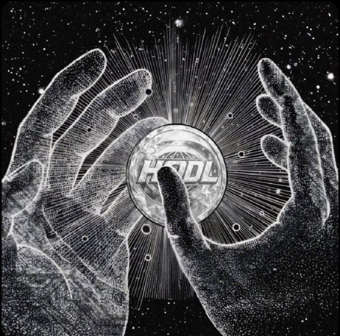 We're all just tiny specs in this vast universe, trying to make a life in the wild world of crypto.

To make it massive, you ought to have patience and that my friend is $hodl.