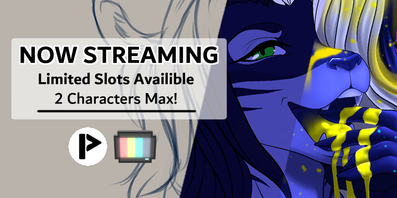 2 in-stream slot available!

picarto.tv/CelestBrookArts