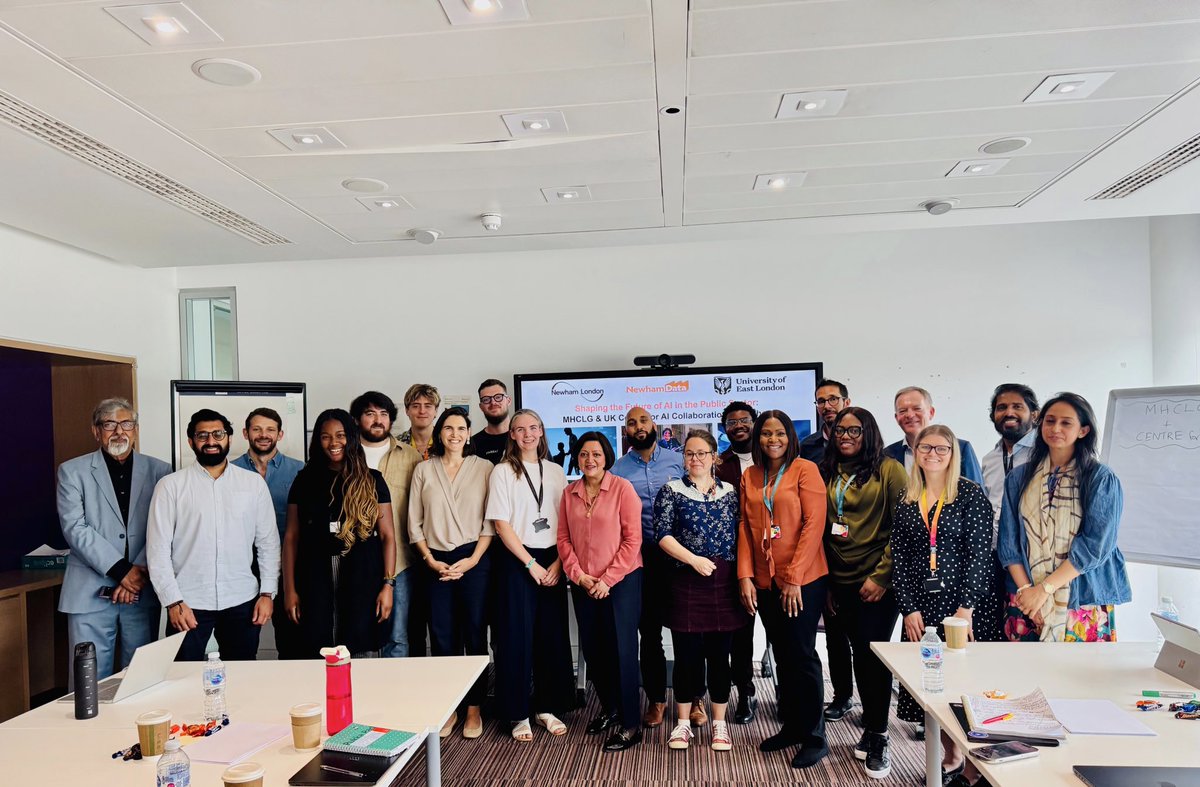 Rokhsana Fiaz OBE (@rokhsanafiaz) on Twitter photo 💻 This week, I hosted a meeting with <a href="/mhclg/">Ministry of Housing, Communities & Local Gov</a> officials to showcase <a href="/NewhamLondon/">Newham London 💙</a> leadership in all things data, innovation & AI in local government.
➡️ We showed the work underway in using #AI to improve services, strengthen delivery, save money as we transform the way the 💻 This week, I hosted a meeting with <a href="/mhclg/">Ministry of Housing, Communities & Local Gov</a> officials to showcase <a href="/NewhamLondon/">Newham London 💙</a> leadership in all things data, innovation & AI in local government.
➡️ We showed the work underway in using #AI to improve services, strengthen delivery, save money as we transform the way the